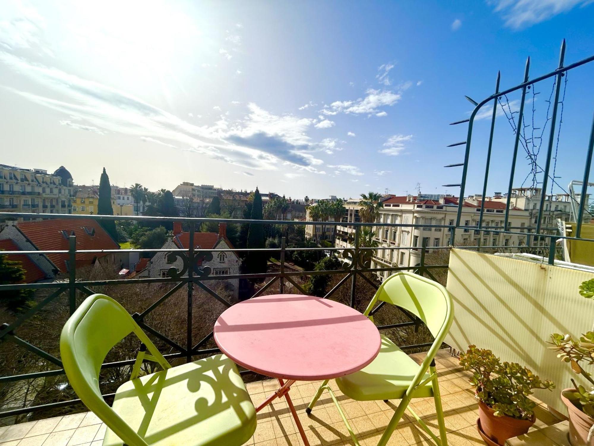 Aparthotel Riviera - Grimaldi Ac - Promenade Des Anglais - Balcon Victor Hugo 2 尼斯 外观 照片